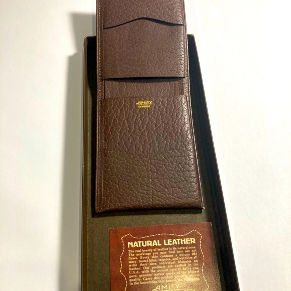 Amity Leather Men’s Wallet - Picture 3 of 3